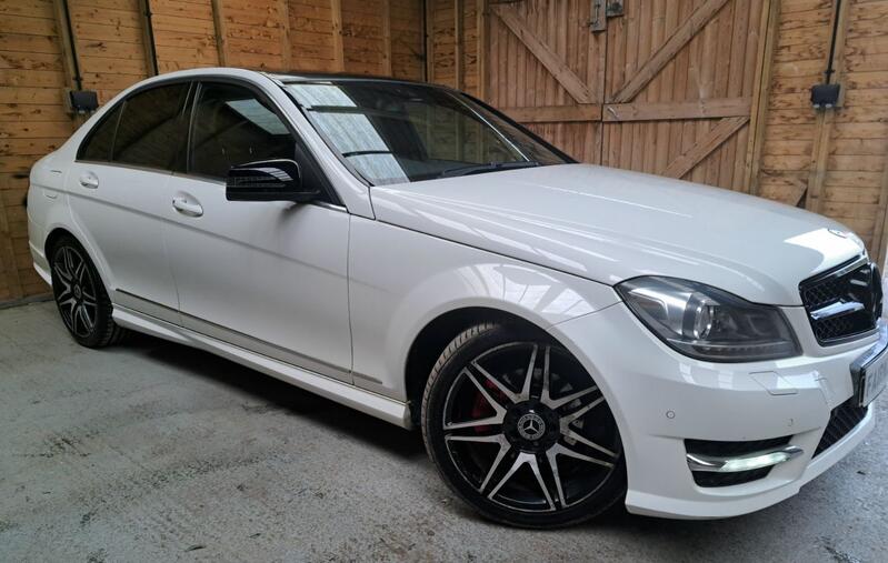 View MERCEDES-BENZ C CLASS 1.6 C180 BlueEfficiency AMG Sport Plus
